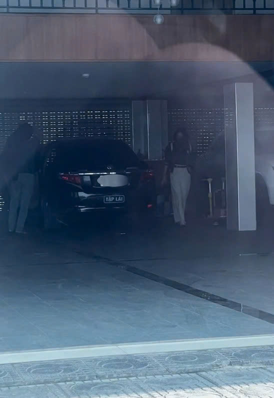 May be an image of car and text