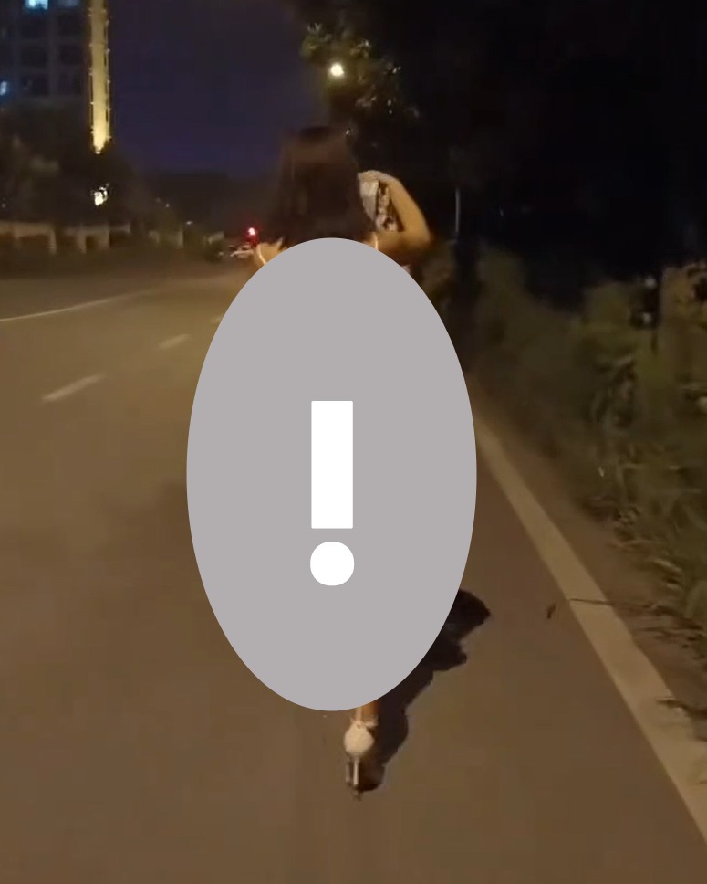 May be an image of segway, skateboard, scooter and street