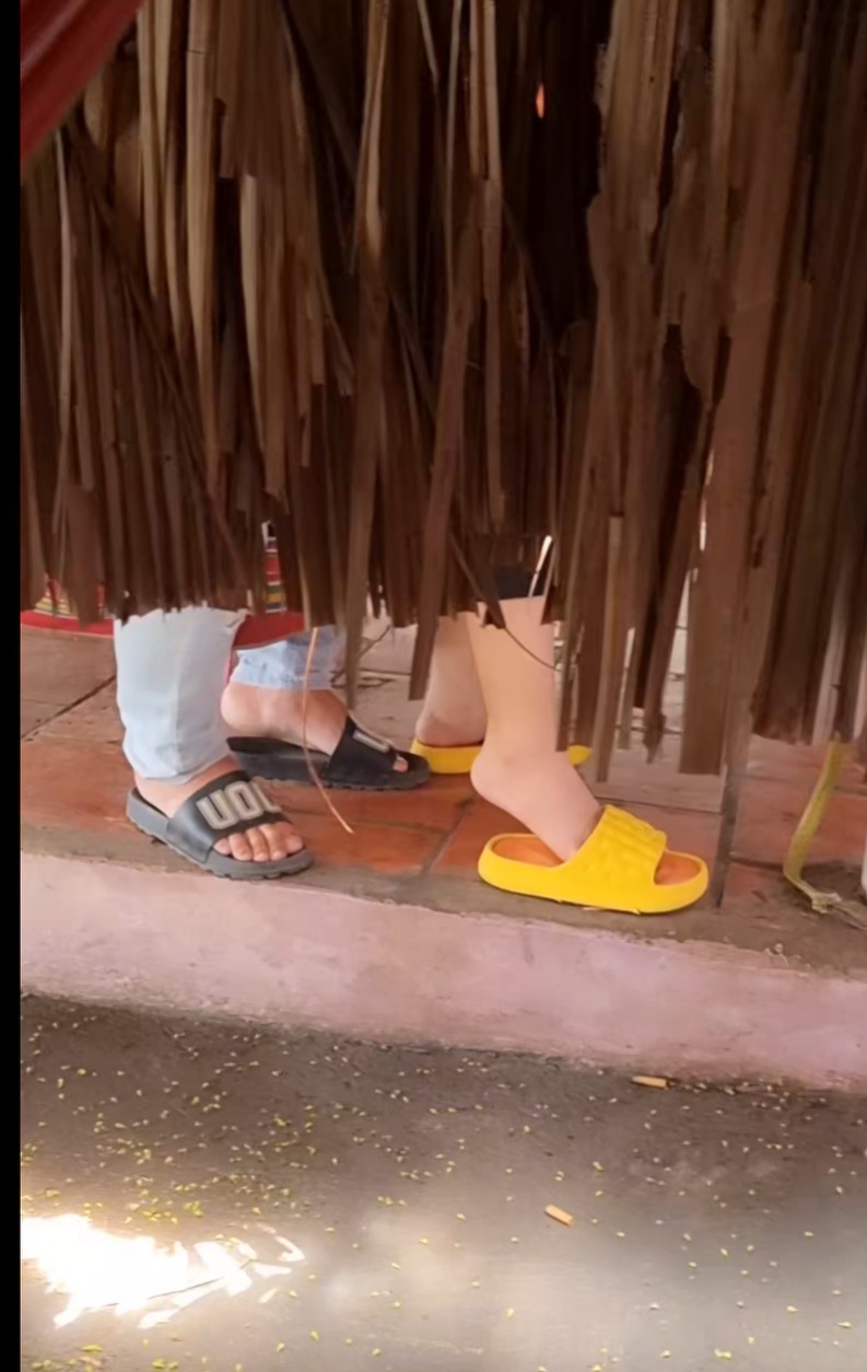 May be an image of anklet and shoes