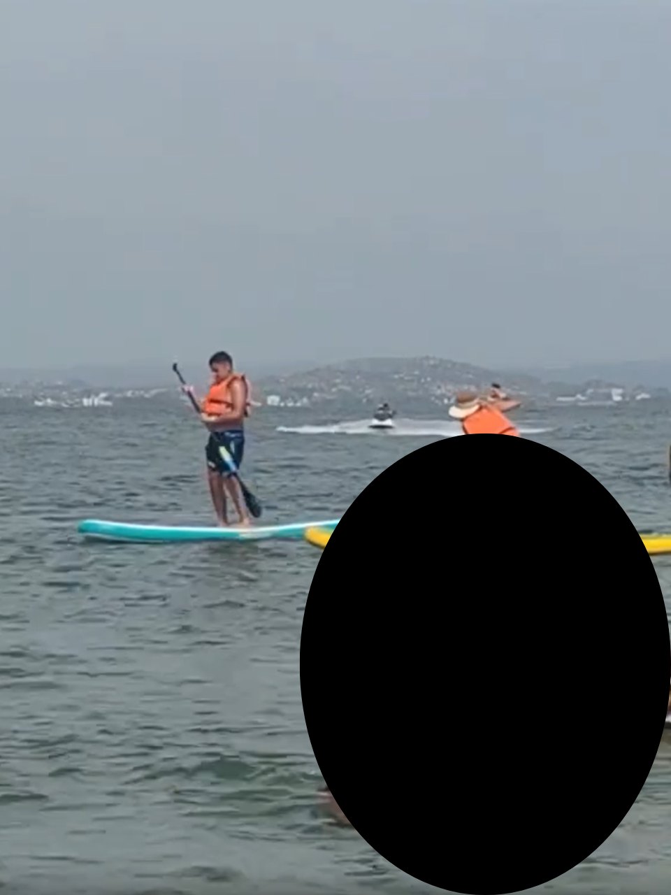 May be an image of surfboard, kayak and ocean