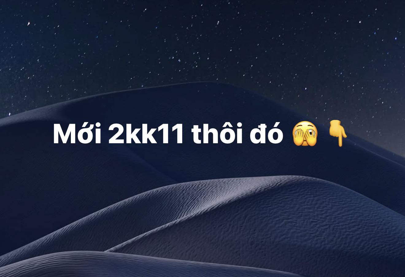May be an image of text that says 'Mới 2kk11 thôi đó Mới2kk11thôiđó തത'