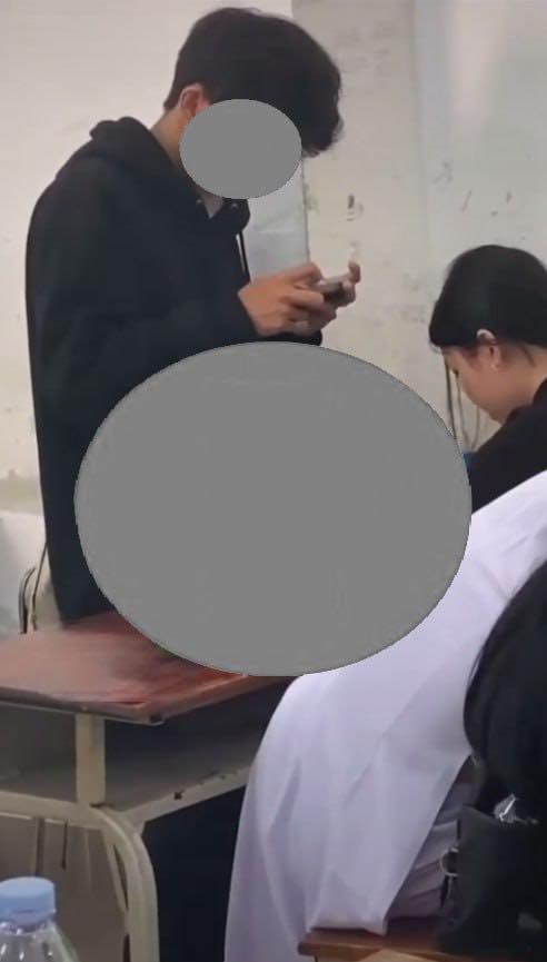 May be an image of studying