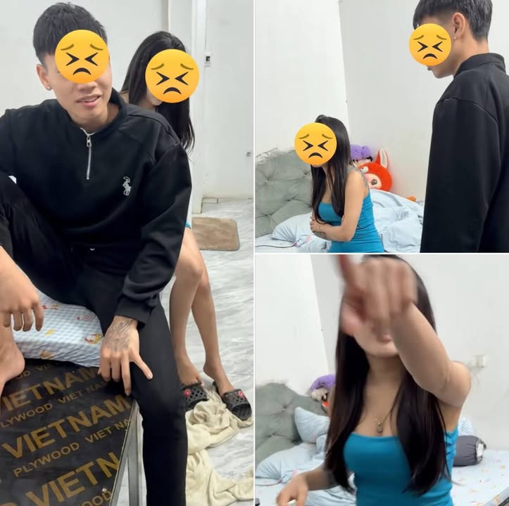 May be an image of one or more people and text