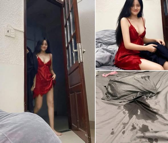 May be an image of sleepwear and slip