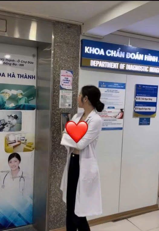 May be an image of hospital and text