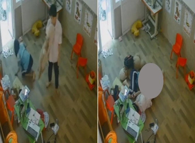 May be an image of one or more people, bangs and text