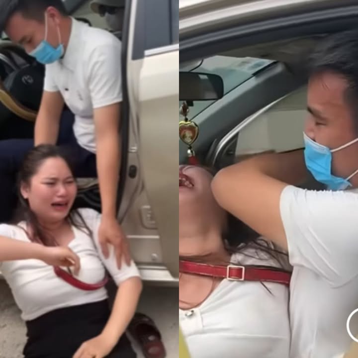 May be an image of slow loris and car